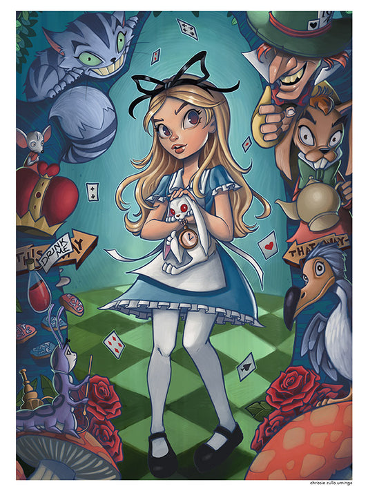 Alice in Wonderland Print