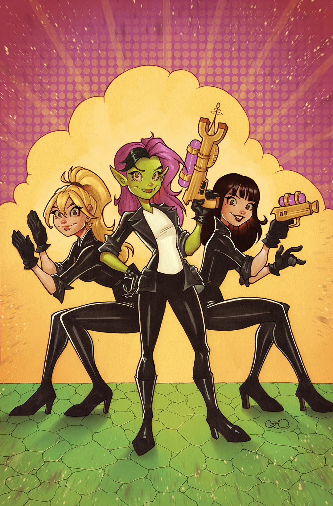 Betty and Veronica: Spy Girls #1 Autographed Comic