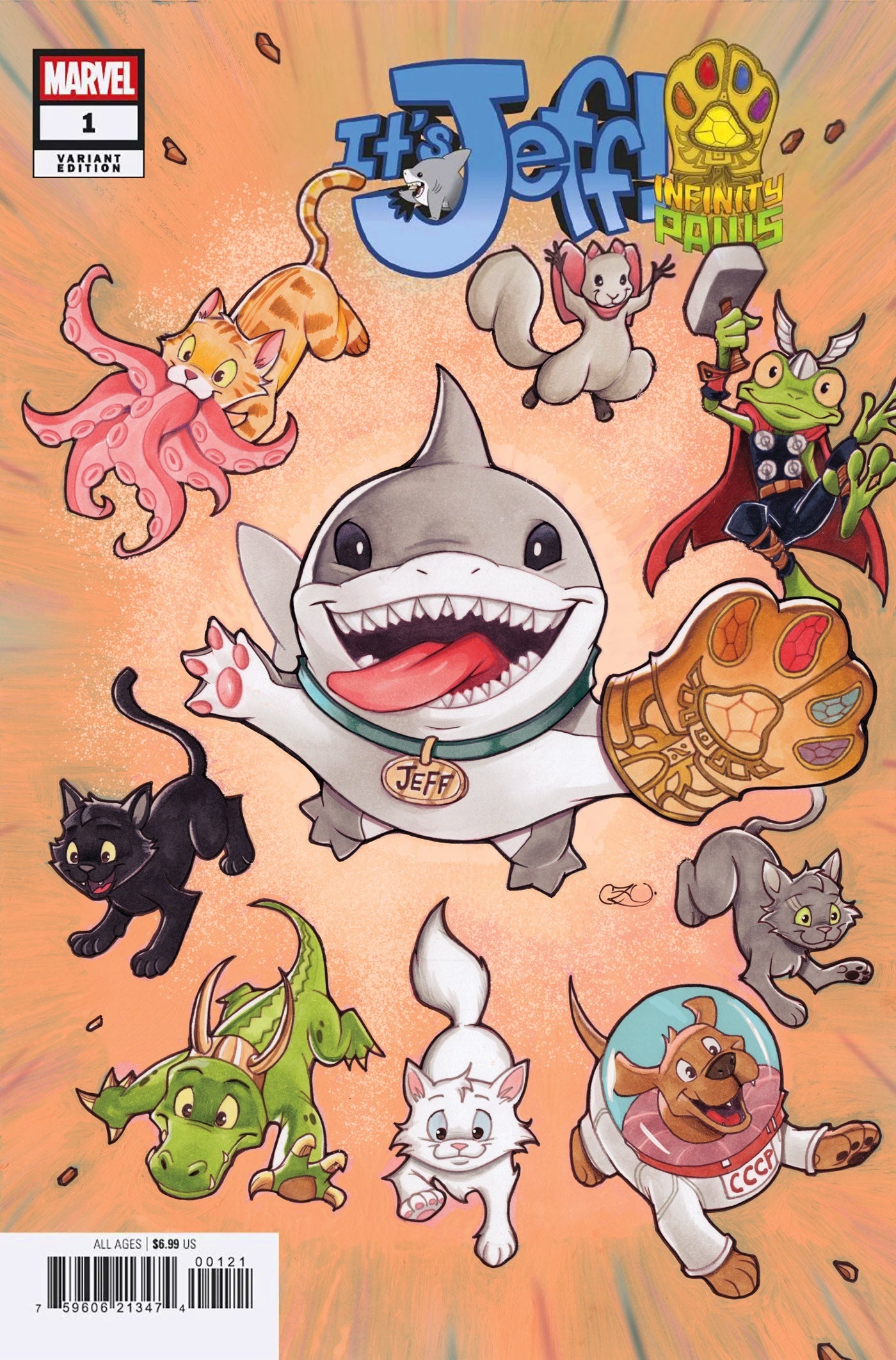 It's Jeff: Infinity Paws #1 Autographed Comic – shopchrissie