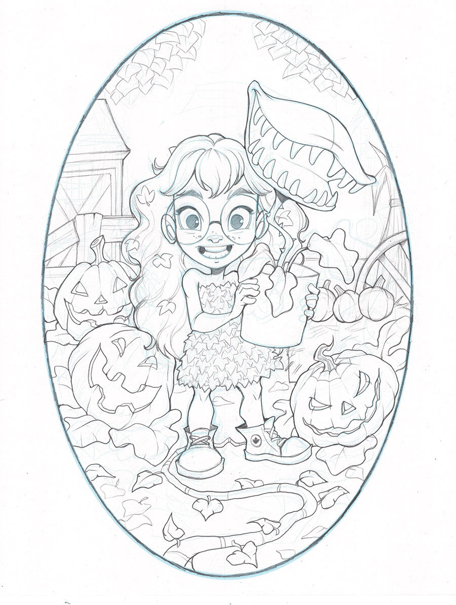 Poison Ivy Original Trick-or-Treat Cover Artwork
