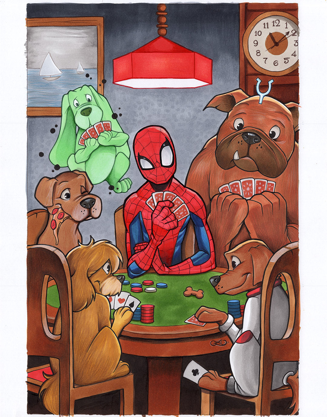 Marvel Mutts Original Cover Artwork