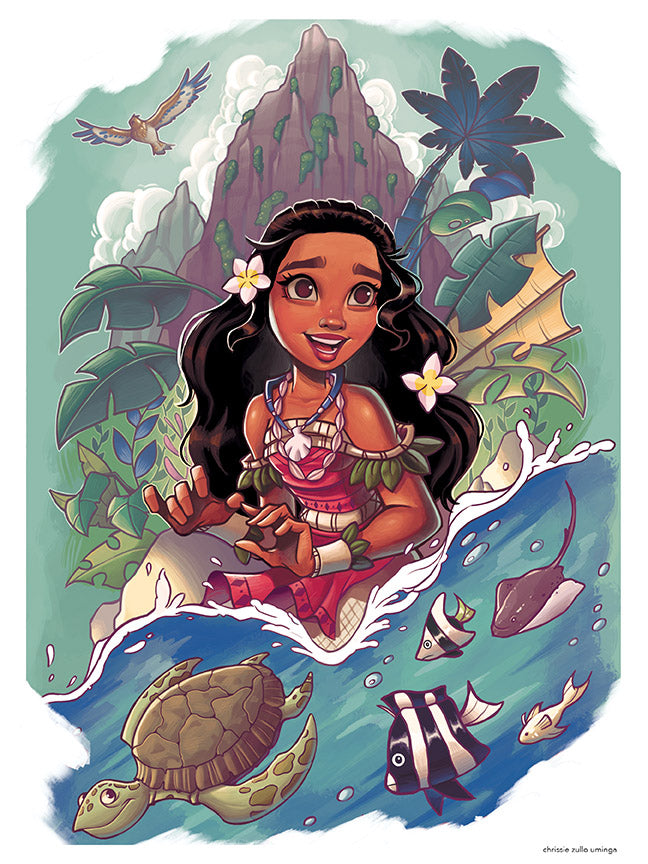 Moana Print