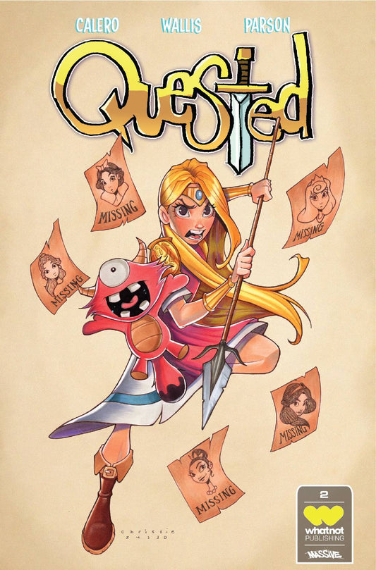 Quested Autographed Comic