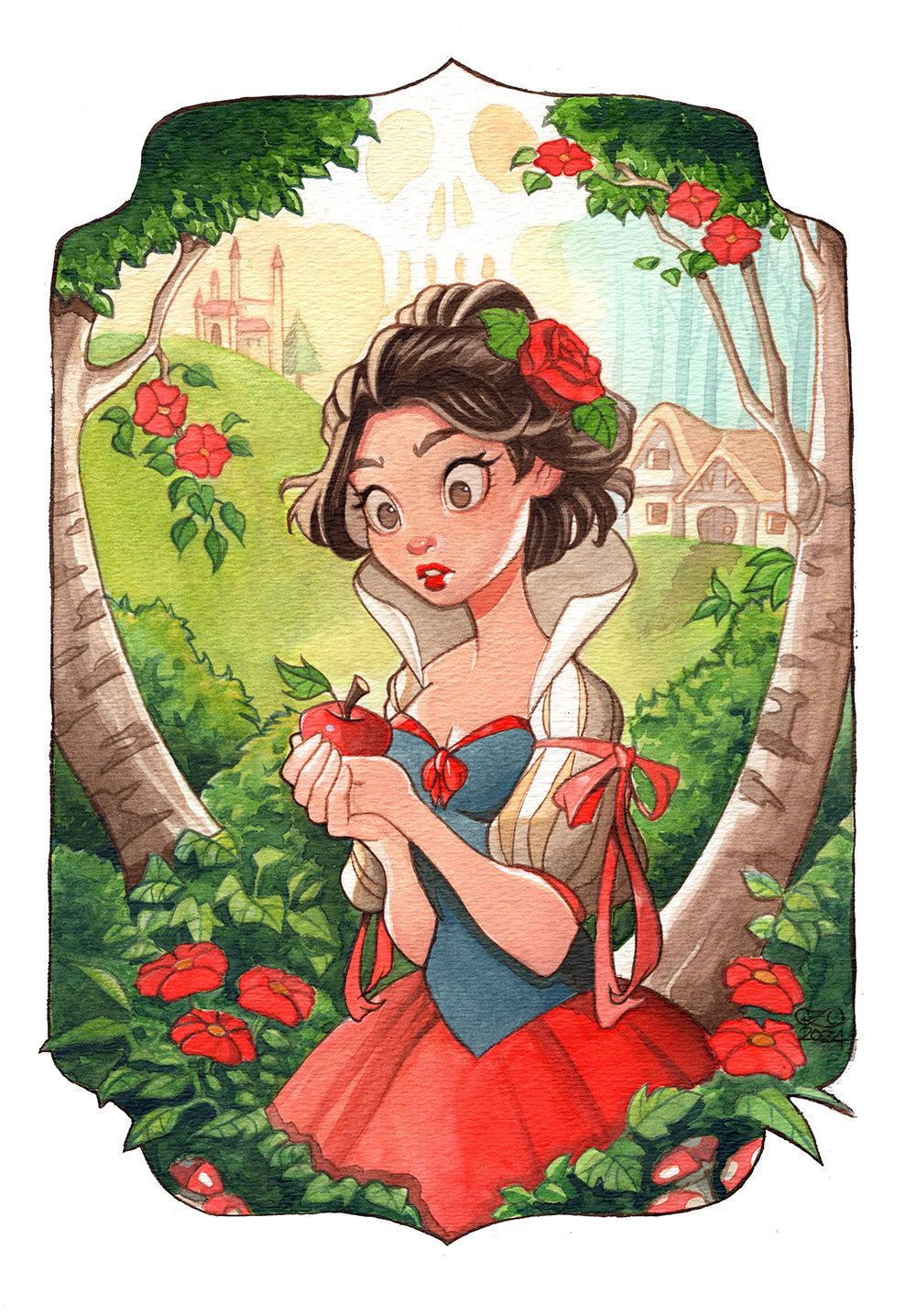 Original popular Artwork - Snow White