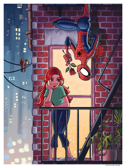 Spidey and MJ Print