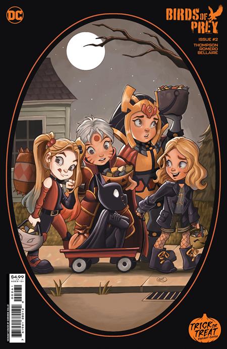 Birds of Prey #2 Trick or Treat Autographed Comic