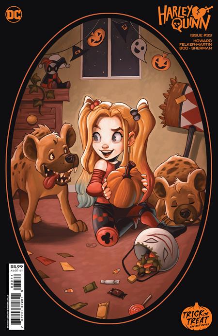 Harley Quinn #33 Trick or Treat Autographed Comic