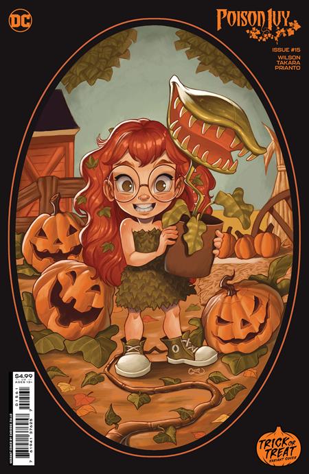 Poison Ivy #15 Trick or Treat Autographed Comic
