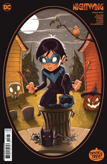 Nightwing #107 Trick or Treat Autographed Comic