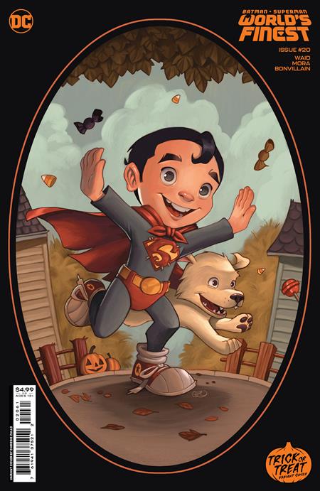 Batman Superman World's Finest #20 Trick or Treat Autographed Comic