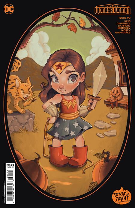 Wonder Woman #2 Trick or Treat Autographed Comic