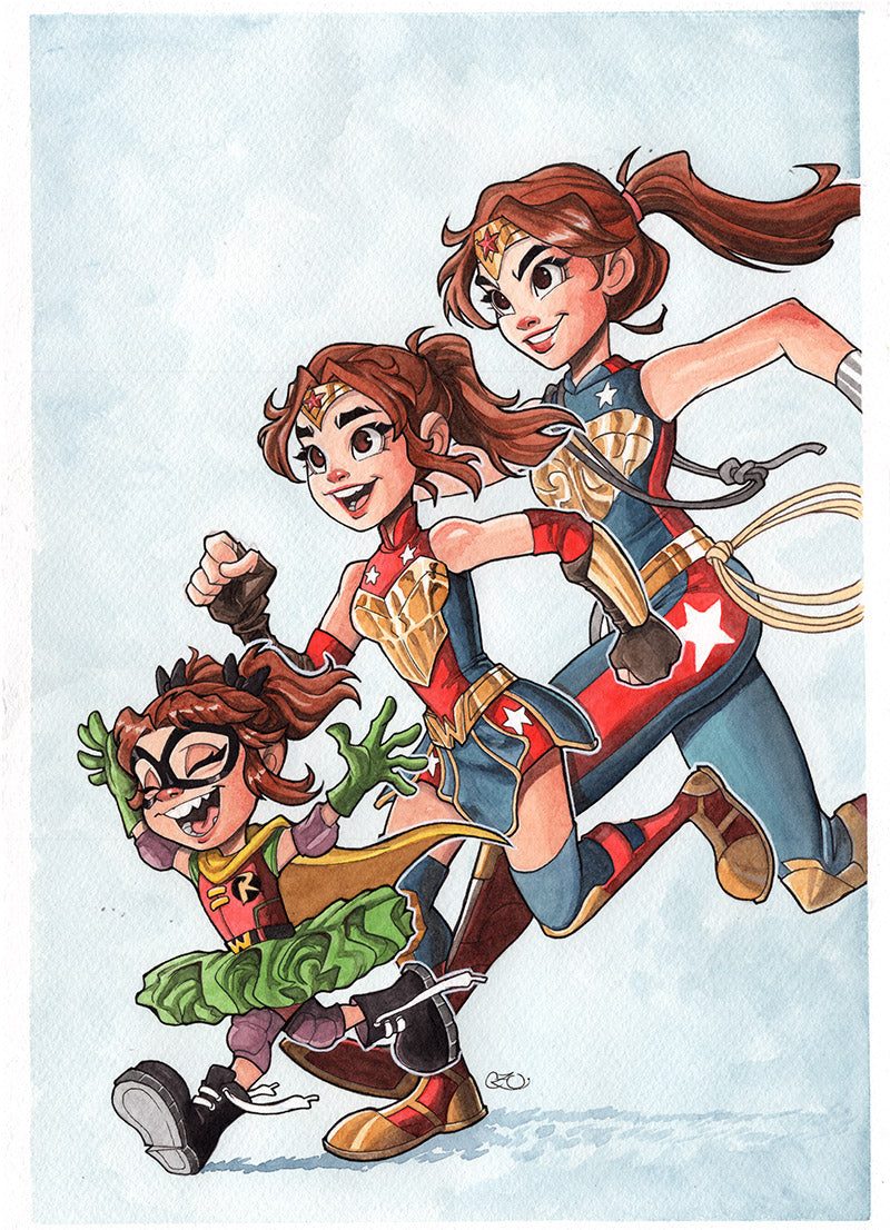 Trinity Original Cover Artwork - Watercolor