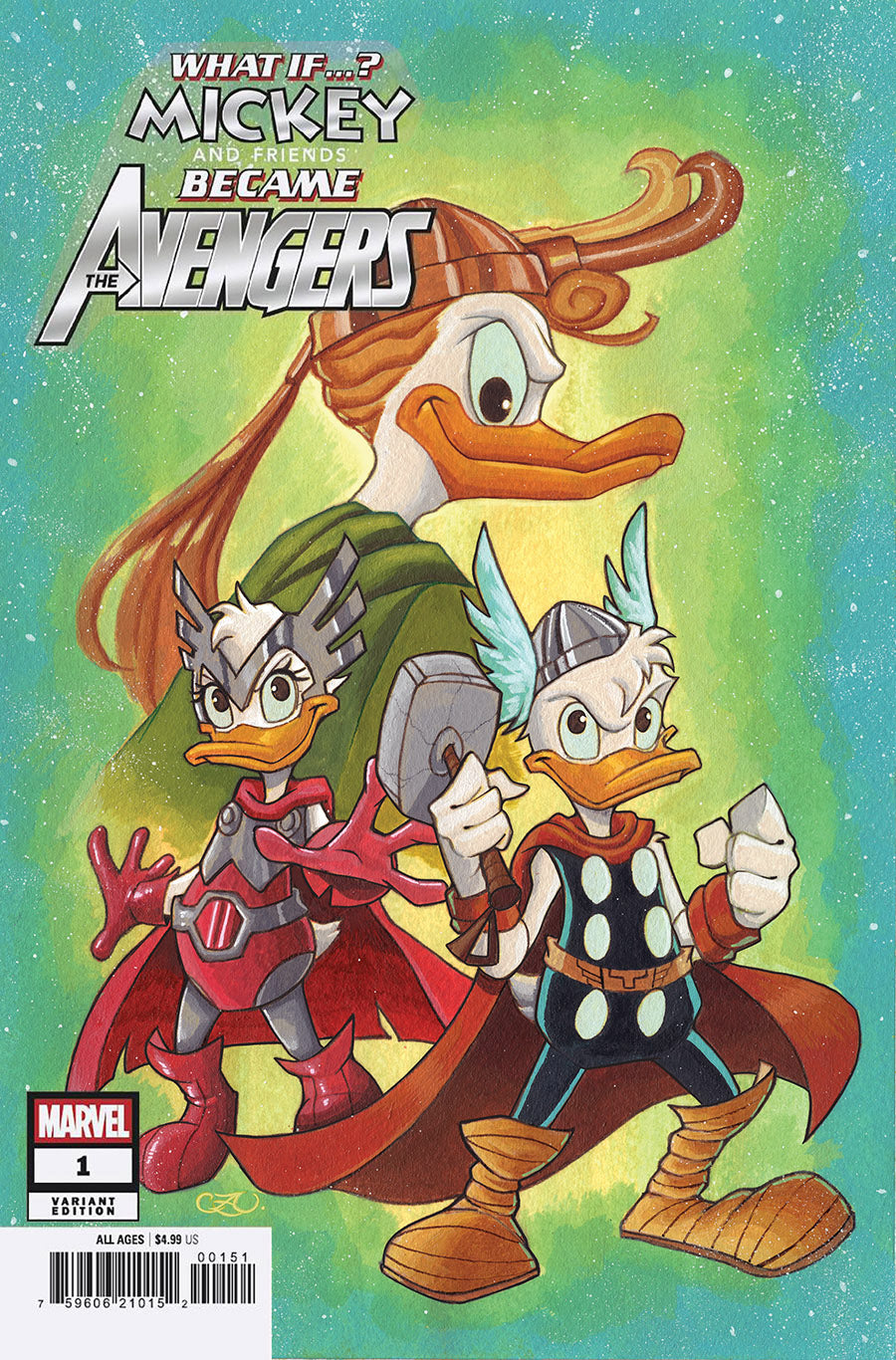 What If? Mickey... Avengers #1 Autographed Comic