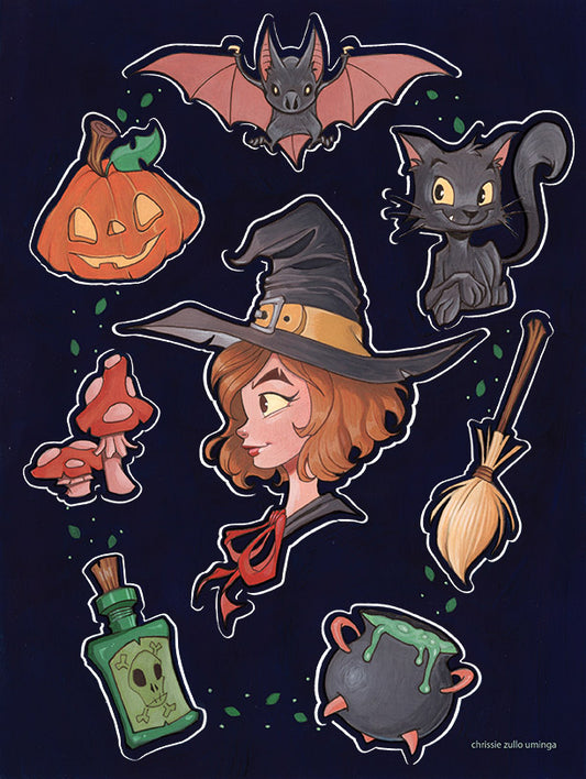 Witchy Sticker Sheet