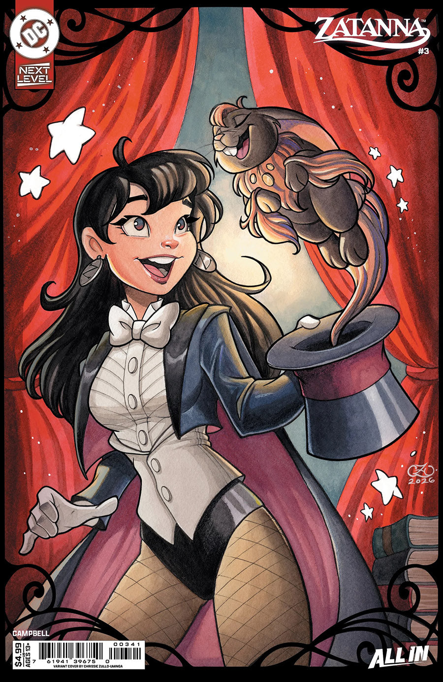 Zatanna #3 Autographed Comic