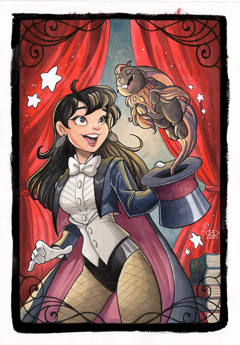 Zatanna 3 Original Cover Artwork