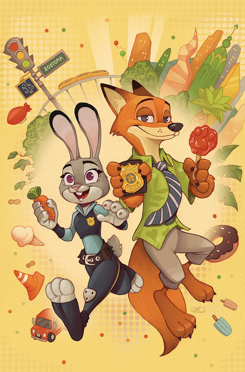 Zootopia #1 Virgin Variant Autographed Comic – shopchrissie