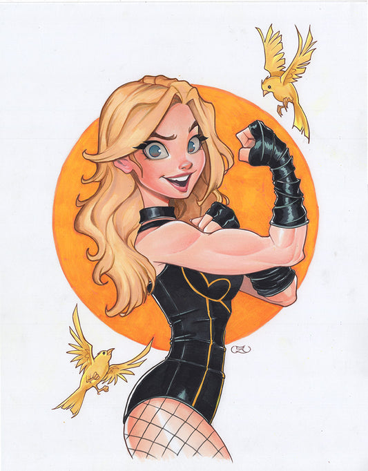 Black Canary Original Cover Artwork