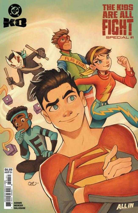 DC KO: The Kids Are All Fight #1 Autographed Comic