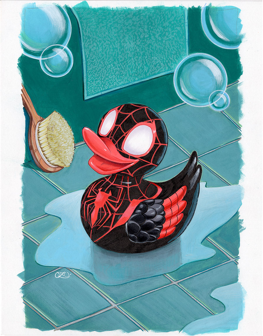 Miles Morales: Spider-Man 1 Original Cover Artwork