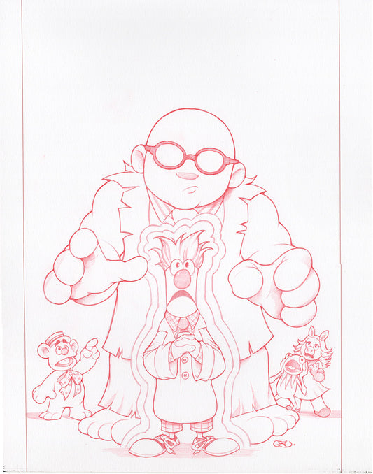 Incredible Hulk 30 Original Cover Artwork (Muppets 70 Years)