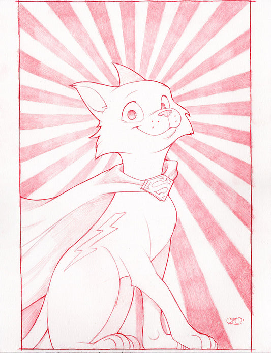Supergirl 5 Original Cover Artwork