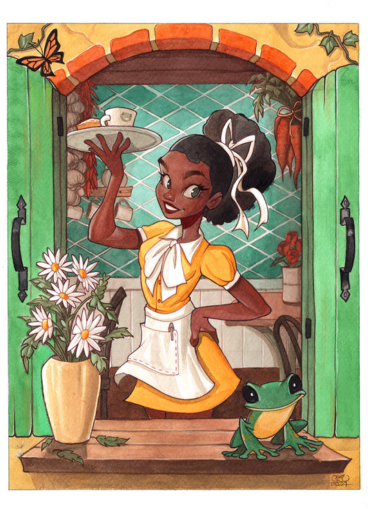 Tiana Original Artwork